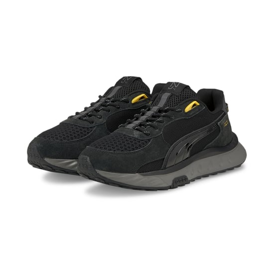 PUMA Mens Neymar Jr. Wild Rider Black Trainers Sports Shoes