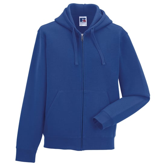 Russell Heren Authentieke Sweatshirt met volledige ritssluiting / Hoodie (Helder Koninklijk) - Image 2