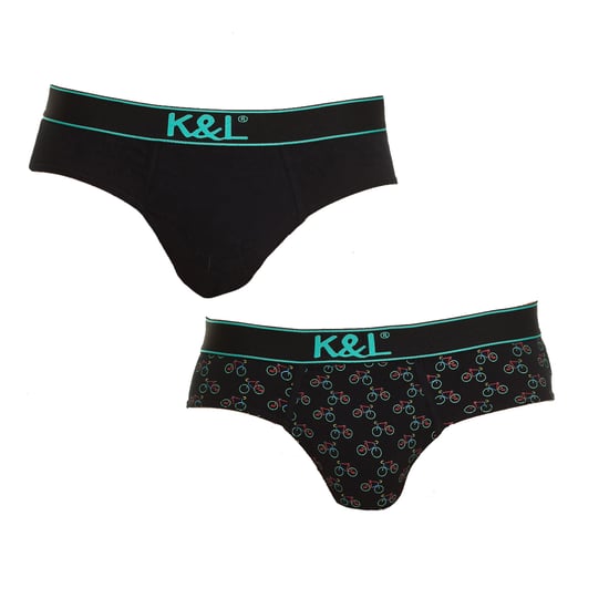 Pack-2 Onderbroeken Grappige ademende stof KL2006 man - Image 1