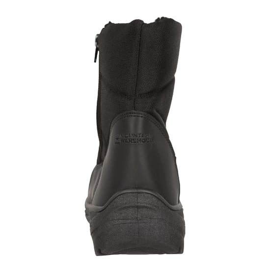 Mountain Warehouse Dames/Dames Icey Fleece gevoerde Enkellaarzen (Zwart) - Image 2