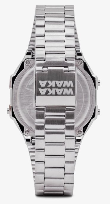Casio Casio Collection Vintage Pac-man 45th Anniversary Heren Horloge Zilverkleurig A168WEPC-7AER - Image 2
