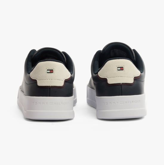 Tommy Hilfiger LOGO COURT Heren Sneakers Desert Sky - Image 3