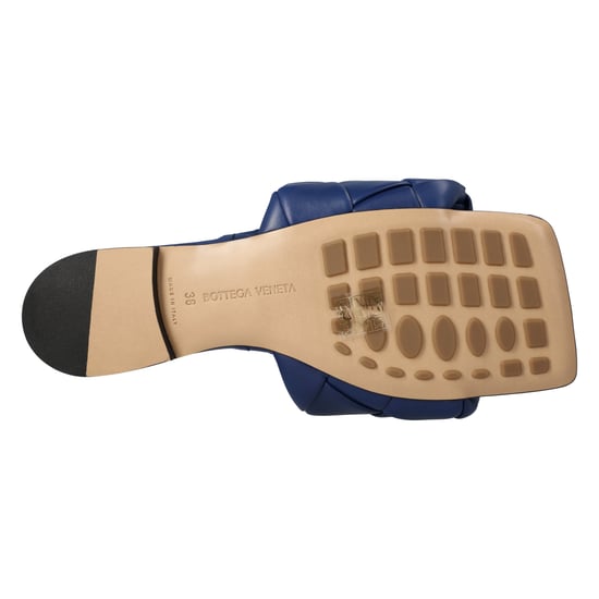 Bottega Veneta Lido Platte Sandalen blauw - Image 5