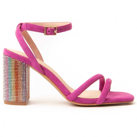Montevita Heel Sandal Sanndarey7 in Fuchsia - Image 2