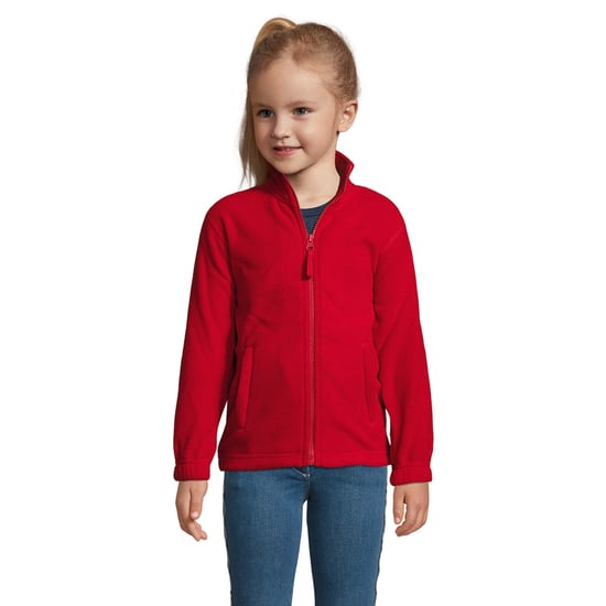 SOLS Kinderen/Kinderen North Zip-Up Fleece Jacket (Rood) - Image 5