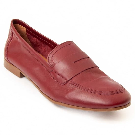 Purapiel Moccasin Moccasia In Burgundy