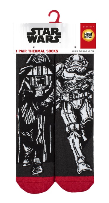 Heat Holders Lite - Nieuwigheid Star Wars-sokken voor heren - Darth & Stormtrooper - Image 2