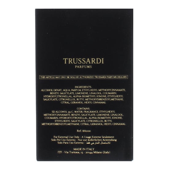 Trussardi Black Extreme Eau de Toilette 30ml Spray