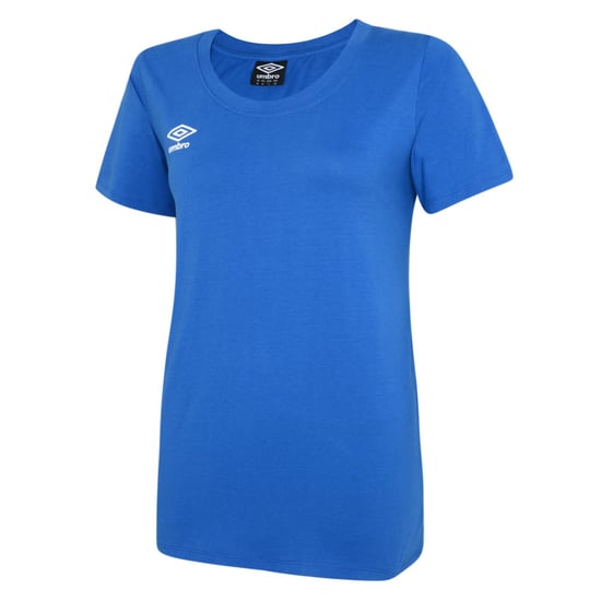 Umbro Womens/Ladies Club Leisure T-Shirt (Royal Blue/White)
