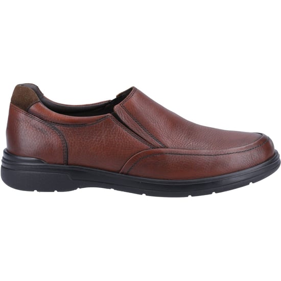 Hush Puppies Matthew Leer Heren Bruin Loafers - Image 5