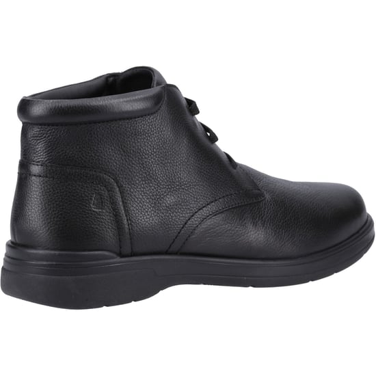 Hush Puppies Malcolm Leder Heren Zwart Laarzen - Image 2