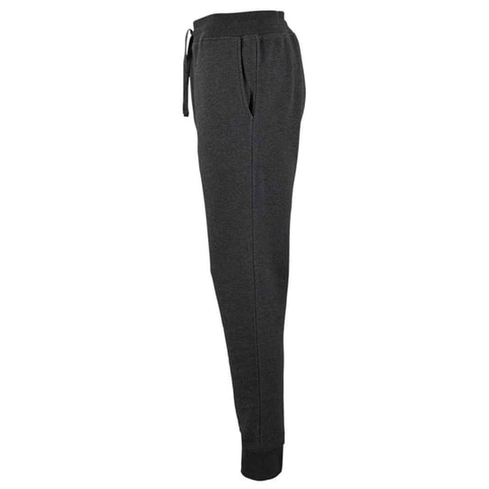SOLS Heren Jake Polycotton Slim Joggingbroek (Houtskoolmelange) - Image 3