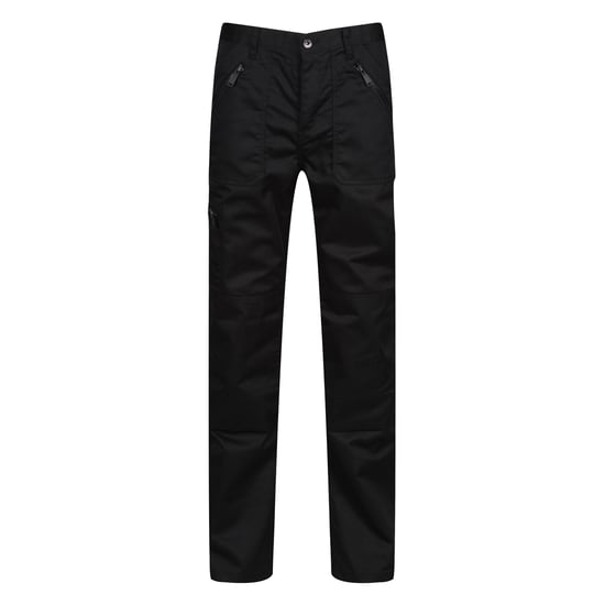 Regatta Mens Pro Action Waterproof Trousers - Regular (Traffic Black)