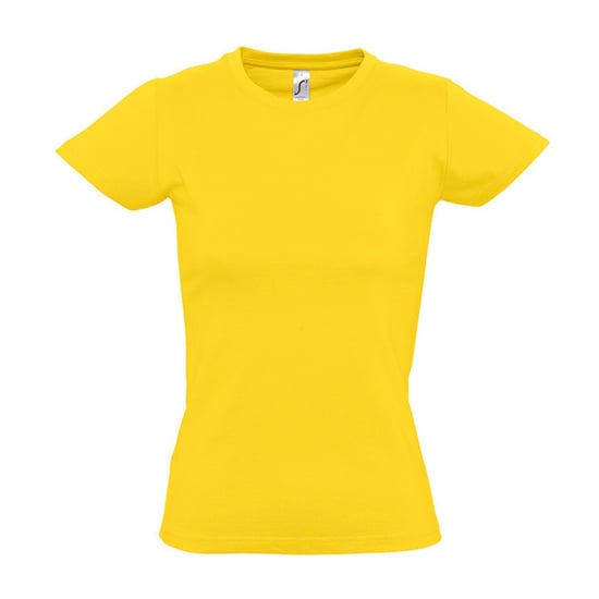 SOLS Dames/dames Imperial Heavy Short Sleeve T-Shirt (Goud) - Image 1