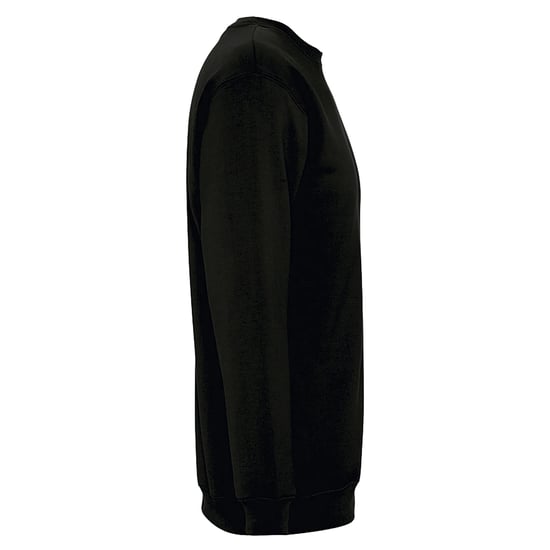 SOLS Uniseks Adult New Supreme Sweatshirt (Zwart) - Image 3
