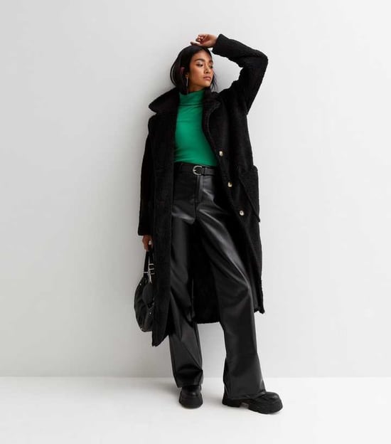 Longline Teddy Coat