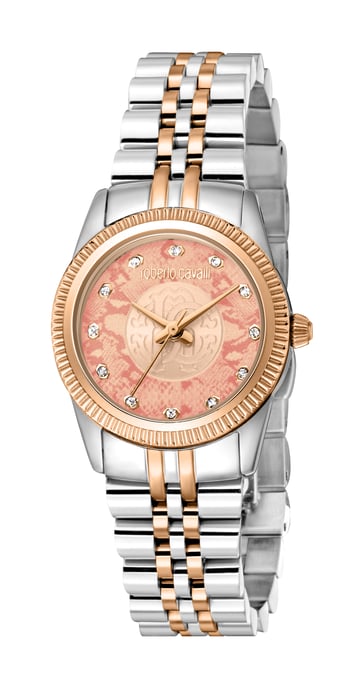 RC5L074M0105 Roberto Cavalli 4894626219849 Women Quartz Stainless Steel Rose Gold Stainless Steel 5 ATM 28 mm - Image 1
