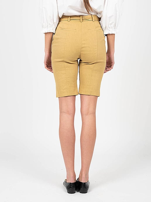 Pinko shorts Bellona Vrouw beige - Image 4
