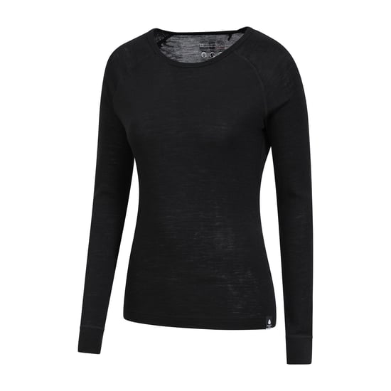Mountain Warehouse Dames/Dames Merino II Thermo Top (Zwart) - Image 3