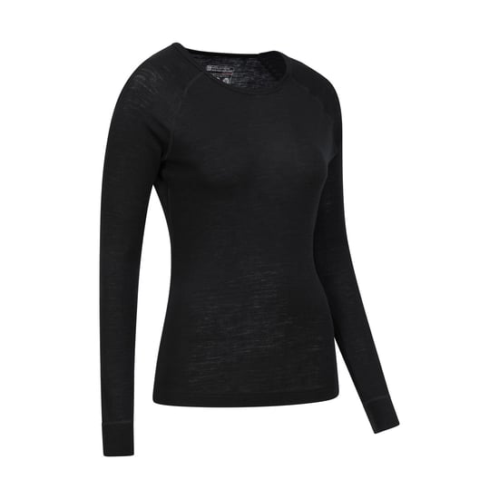 Mountain Warehouse Dames/Dames Merino II Thermo Top (Zwart) - Image 2