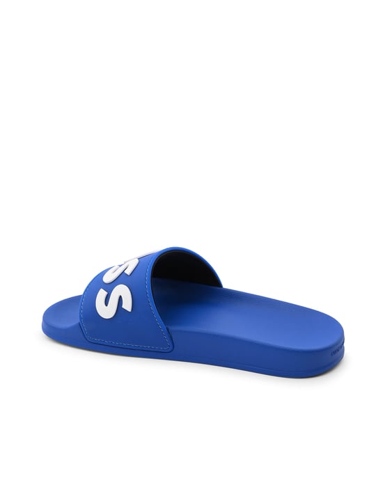 Men's Boss Kirk Sliders in Blue - Image 3
