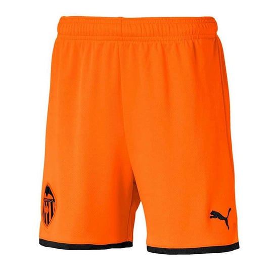 Puma Valencia CF Stretch Waist Orange Kids Football Shorts 756188 04