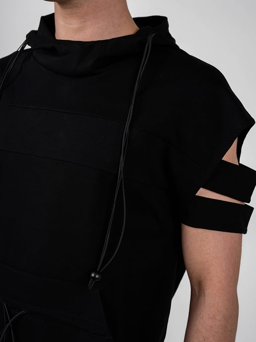 La Haine Inside Us blouse Poeti Mannen zwart - Image 5
