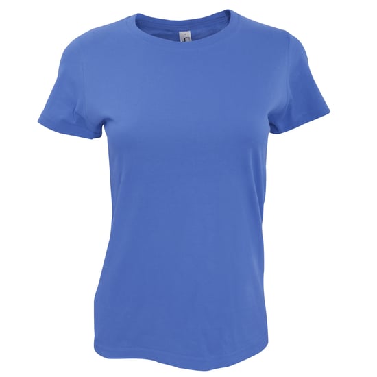 SOLS Dames/dames Imperial Heavy Short Sleeve T-Shirt (Denim) - Image 1
