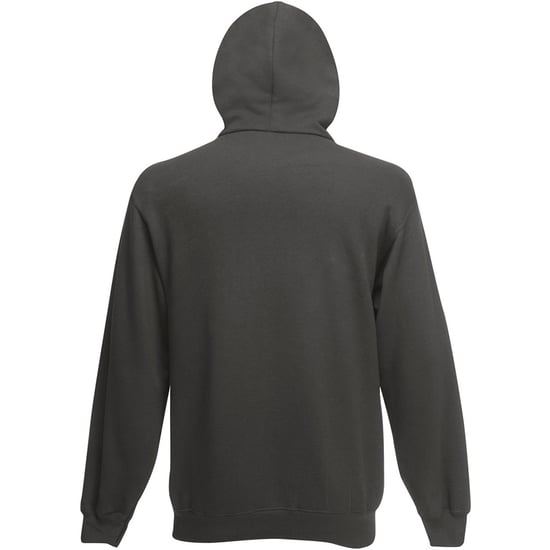 Fruit Of The Loom Heren Sweatshirt Met Capuchon / Hoodie (Licht Graphite) - Image 2