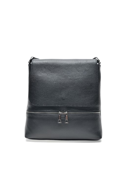 Roberta M SS22 RM 1758 Zwart Rundleer Tas - Image 1