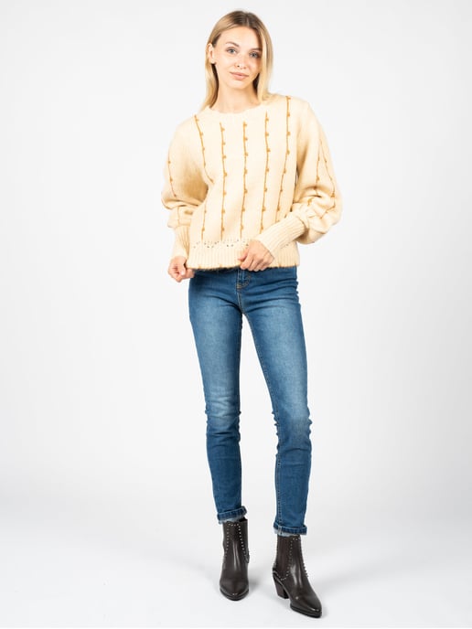 Silvian Heach stoppen Kuina Vrouw beige - Image 5