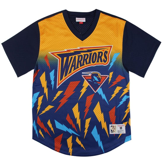 Mitchell & Ness Golden State Warriors Winning Shot Mesh Mens T-Shirt
