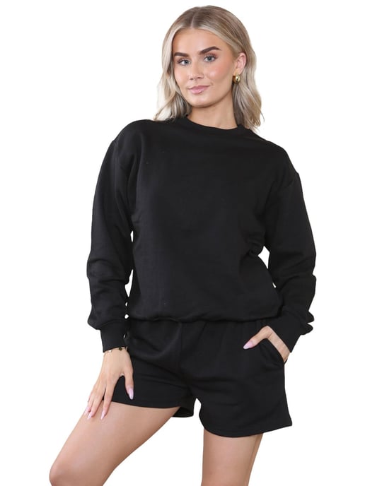Kruze | Dames Sweatshirt & Korte Broek Tracksuit Set - Image 1