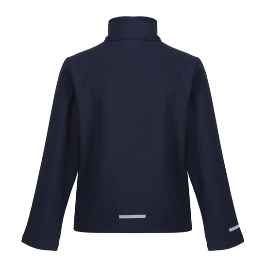 Regatta Childrens/Kids Ablaze 2 Layer Soft Shell Jacket (Navy/New Royal)