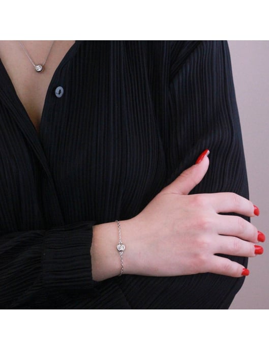 Geboortesteen Trio armband - Oostenrijks kristal - Image 6