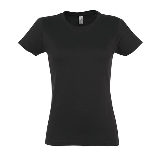 SOLS Dames/dames Imperial Heavy Short Sleeve T-Shirt (Donkergrijs) - Image 1