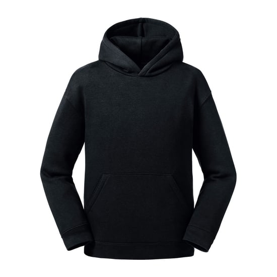 Russell Kinderen/Kinderen Authentieke Sweatshirt met kap (Zwart) - Image 1