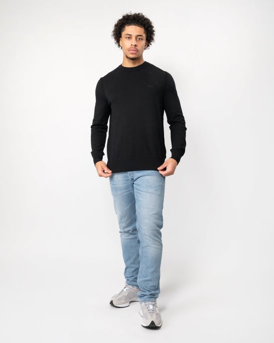 BOSS Orange Asac C Heren Crew Neck Trui - Image 3