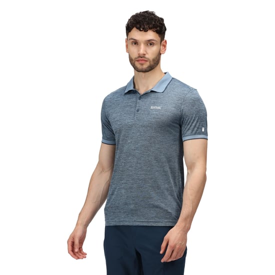 Regatta Mens Remex II Polo Shirt (Sky Blue)