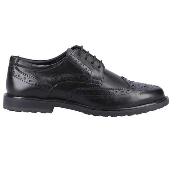 Hush Puppies Meisjes Verity Leren Brogues (Zwart) - Image 3