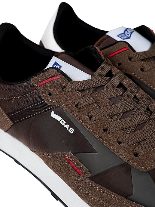 Gas Sneakers Wonder MIX Mannen bruin - Image 4