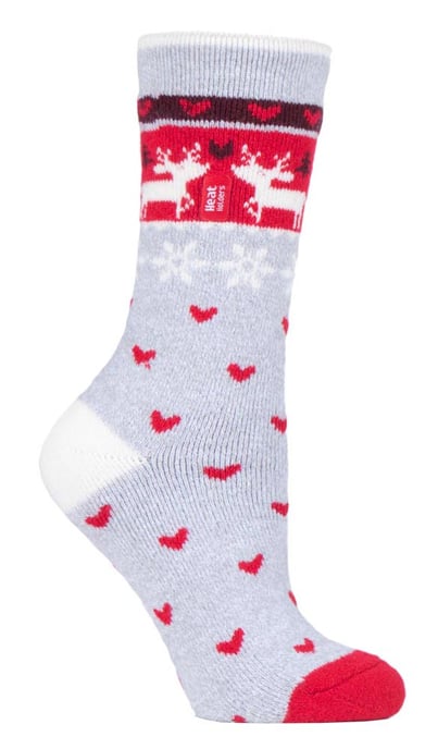 HEAT HOLDERS LITE - Mens & Ladies Novelty Thermal Christmas Socks