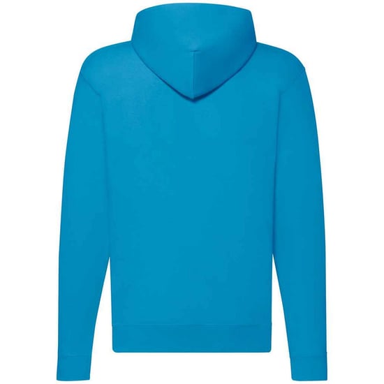 Fruit of the Loom Klassieke herenhoodie met rits (Azuurblauw) - Image 2