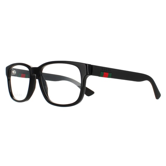 Gucci Rectangle Mens Black GG0011O