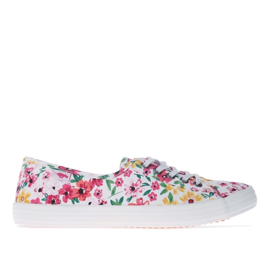 Rocket Dog Chow Chow Margate Bloemen Casual Slip On Dames Meisjes - Image 1