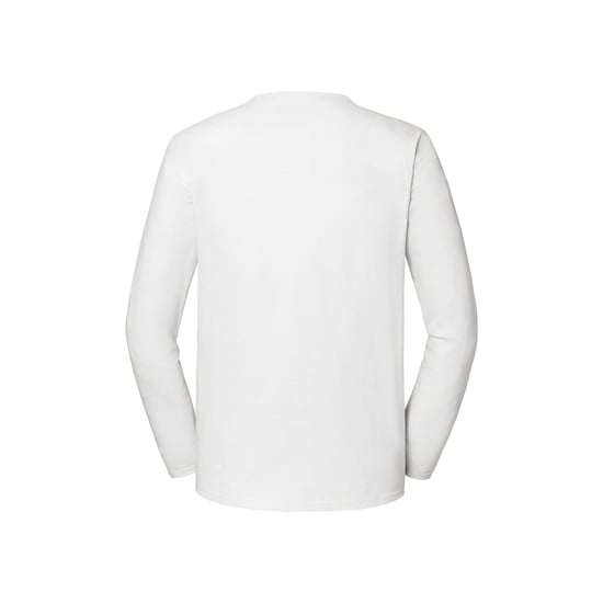 Fruit of the Loom Heren Iconic Premium T-shirt met lange mouwen (Wit) - Image 2