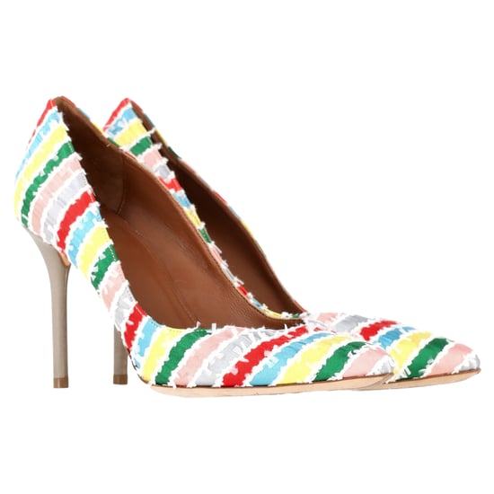 Malone Souliers Brenda Pumps in Multicolor Canvas - Image 4