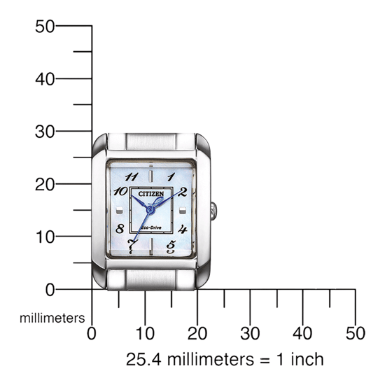 Citizen Dames Zilveren Horloge EW5600-87D - Image 4