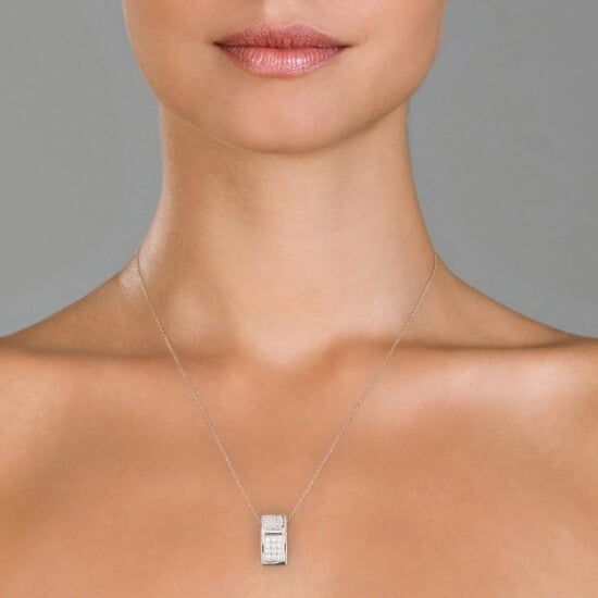 Orphelia Women's 925 Sterling Silver Chain with Pendant - Silver ZH-4562