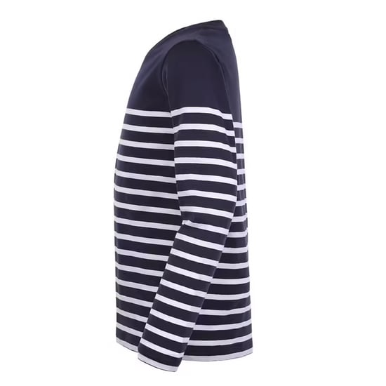 SOLS Kinderen/Kinderen Matelot Gestreept T-shirt Met Lange Mouwen (Franse marine / Wit) - Image 3
